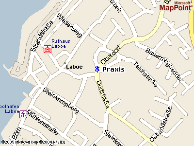 Lageplan Praxis 1&1 Detail