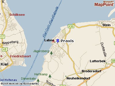 Lageplan Praxis 1&1 Uebersicht